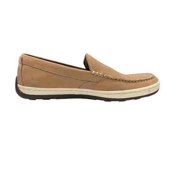 Cole Haan Mens C30994 Claude Venetian Beige Nubuck Driving Moc Loafer  9.5  NWOB main image 4